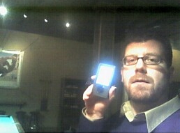 A mature better taster with his Zune